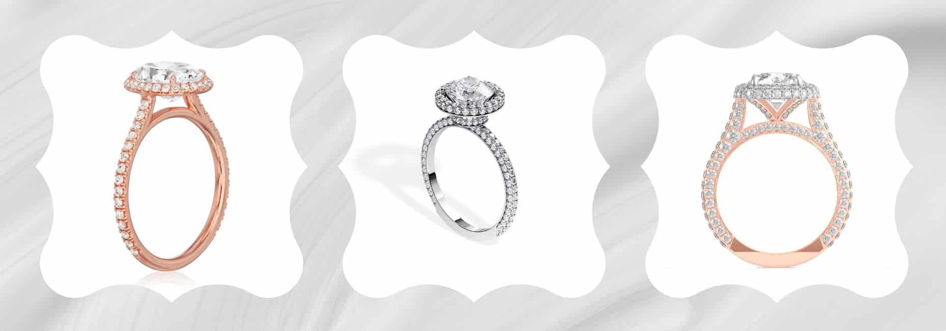 Halo VS No Halo Engagement Ring | Most Popular Styles!