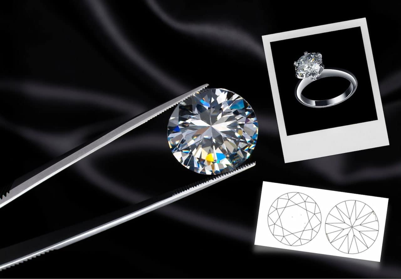 A diamond and a ring