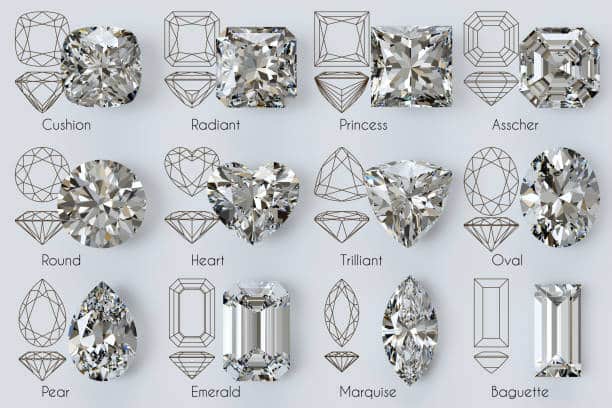 Diamond shapes